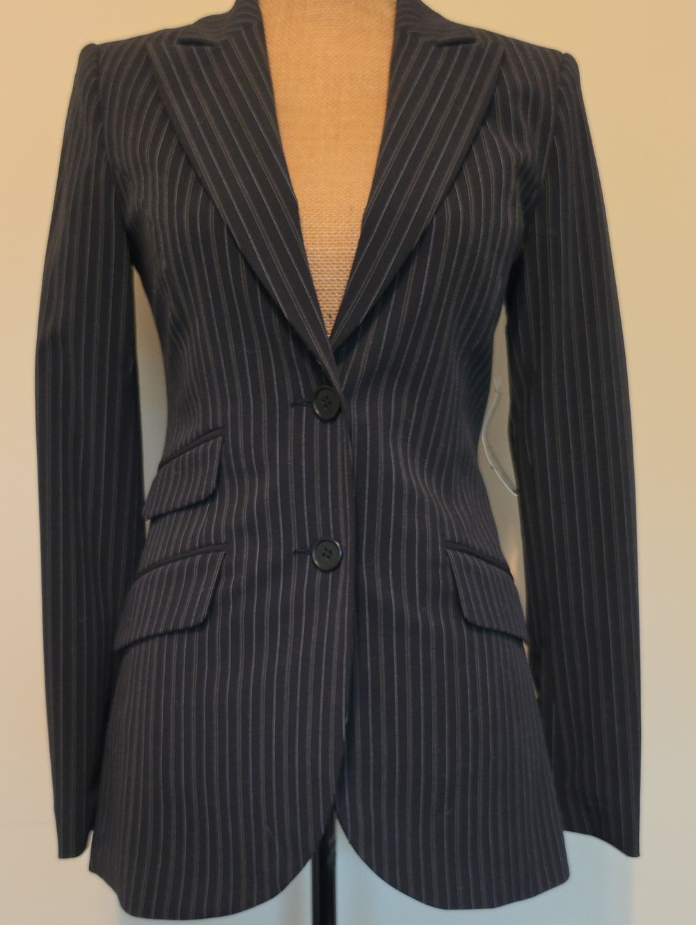 H&M Pinstripe Tailored Blazer